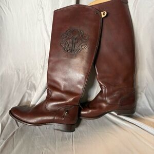 Frye Tan Leather Interior